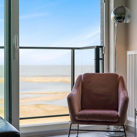 Ontspannen Aan Zee App Met Frontaal Zeezicht - 4P Knokke-Heist Esterno foto
