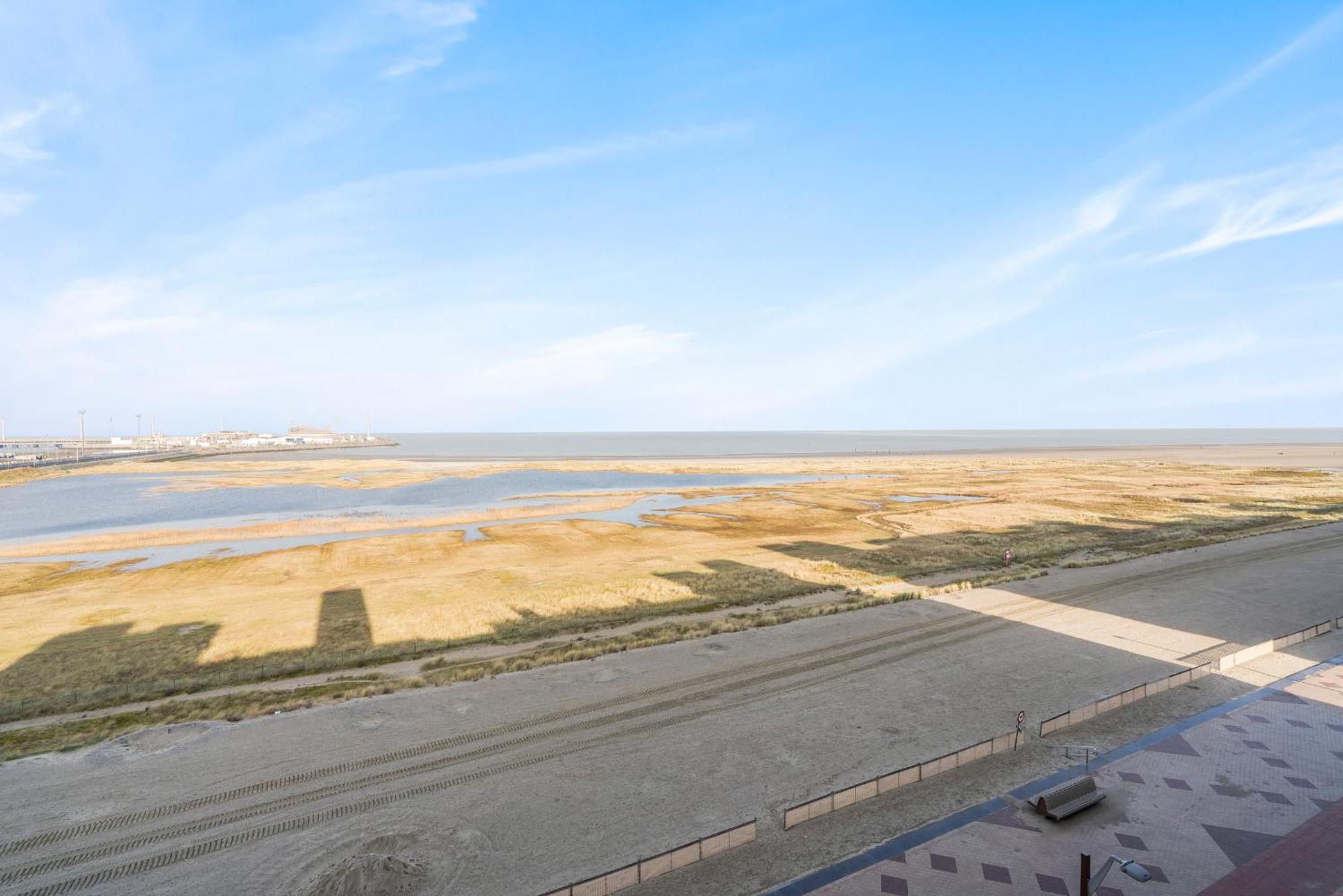 Ontspannen Aan Zee App Met Frontaal Zeezicht - 4P Knokke-Heist Esterno foto