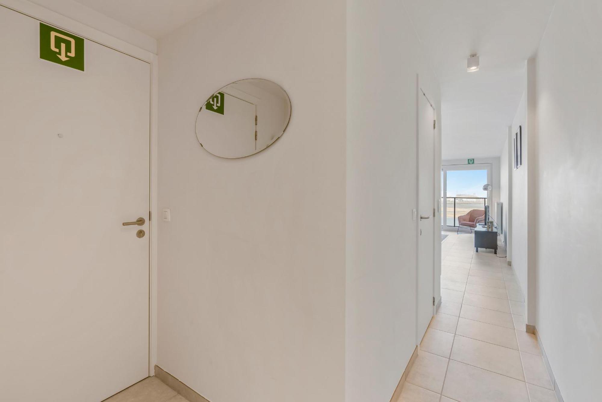 Ontspannen Aan Zee App Met Frontaal Zeezicht - 4P Knokke-Heist Esterno foto