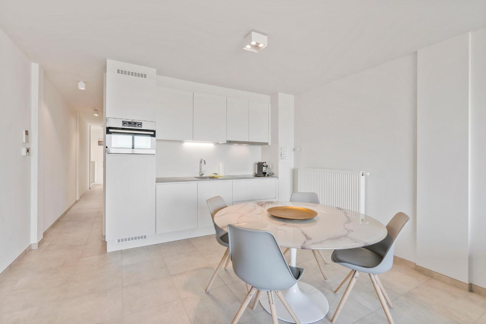 Ontspannen Aan Zee App Met Frontaal Zeezicht - 4P Knokke-Heist Esterno foto
