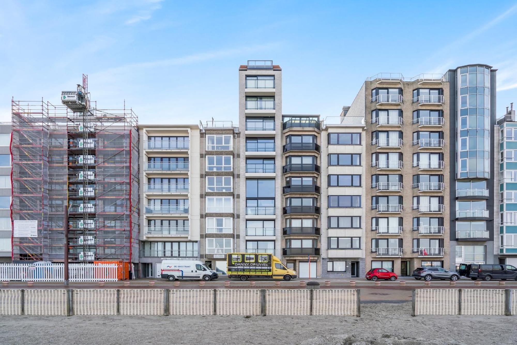 Ontspannen Aan Zee App Met Frontaal Zeezicht - 4P Knokke-Heist Esterno foto